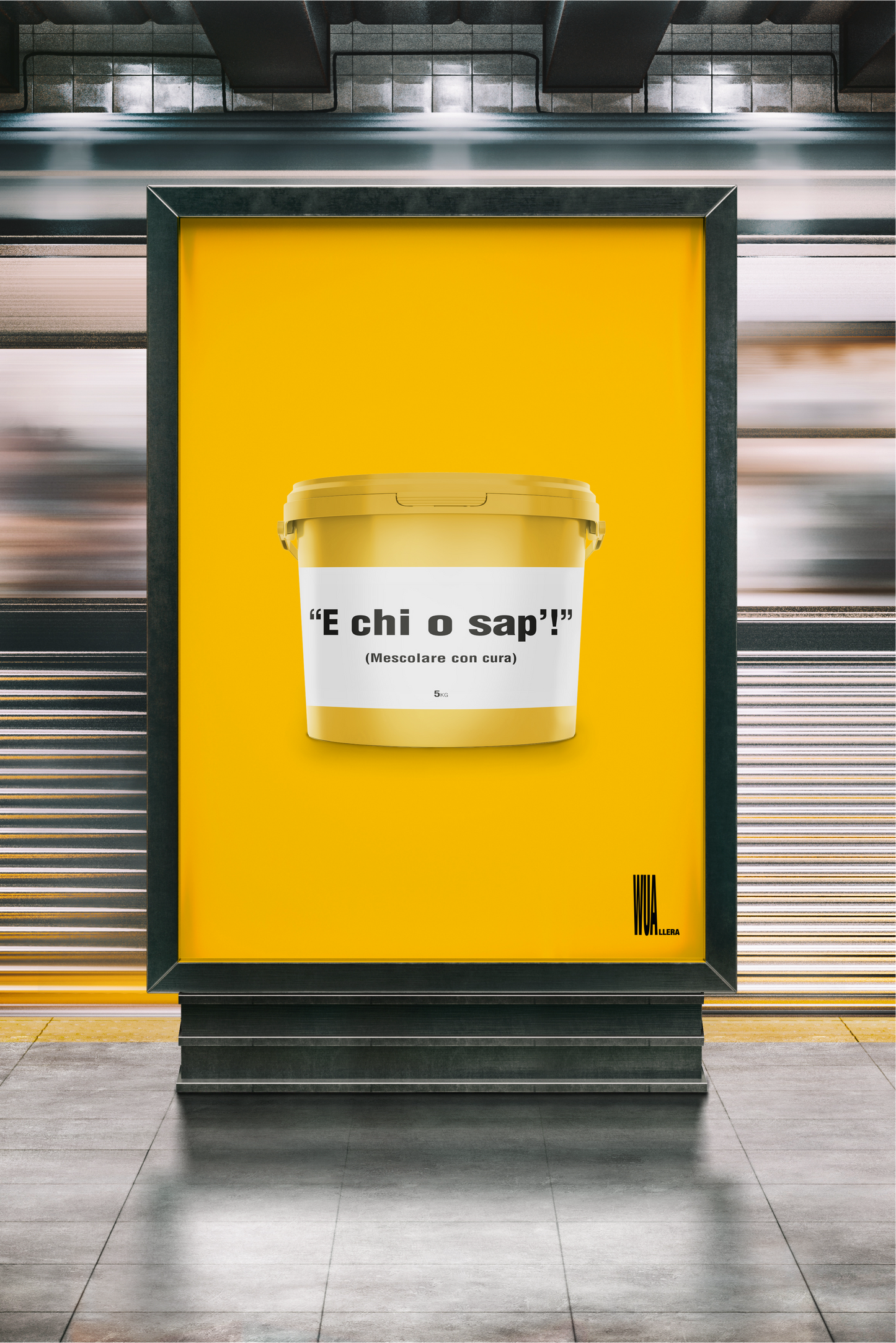 “E chi o sap’!”