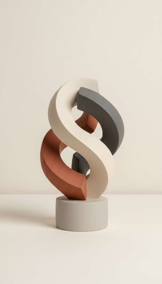 Sculptural Ceramic Art Piece