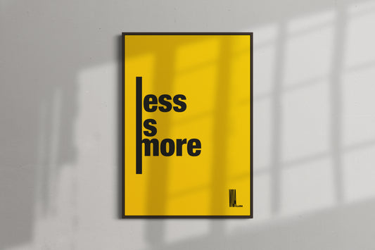 LESSISMORE
